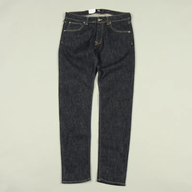 Edwin ED-85 CS Yuuki Blue Denim - Blue Rinsed Contrast-1